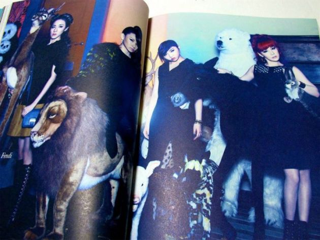 [Scans] 2NE1 in ELLE Korea Magazine (DEC 2011) 117