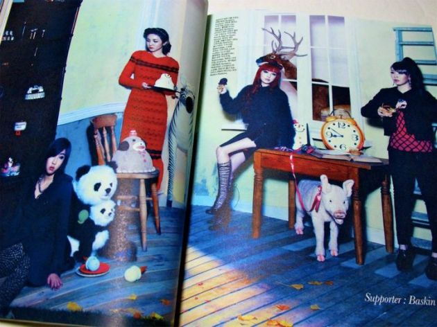 [Scans] 2NE1 in ELLE Korea Magazine (DEC 2011) 93